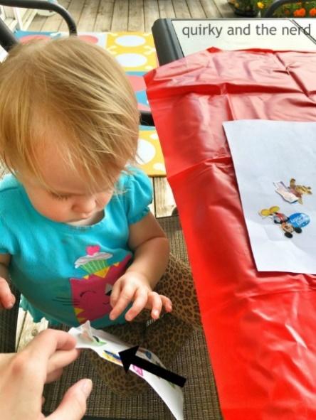 Doing stickers with toddlers doesn't have to be frustrating. It is great for developing fine motor skills. Here is how to do sticker work and keep your sanity. quirkyandthenerd.com