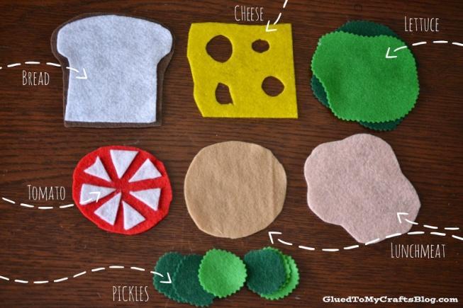 Felt Sandwich {Busy Bag Idea}