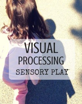 Best Toys 4 Toddlers - Ideas for sensory play with kids to work on visual processing