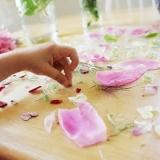 Flower Stained Glass Window