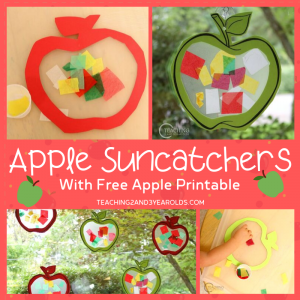 How to Make a Colorful Toddler Apple Craft