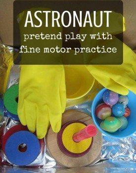 Best Toys 4 Toddlers - Astronaut Pretend Play with Fine Motor Practice for Toddlers and Preschoolers