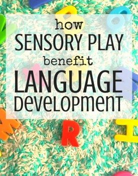 Best Toys 4 Toddlers - All the ways sensory play benefit language development with babies, toddlers and older kids