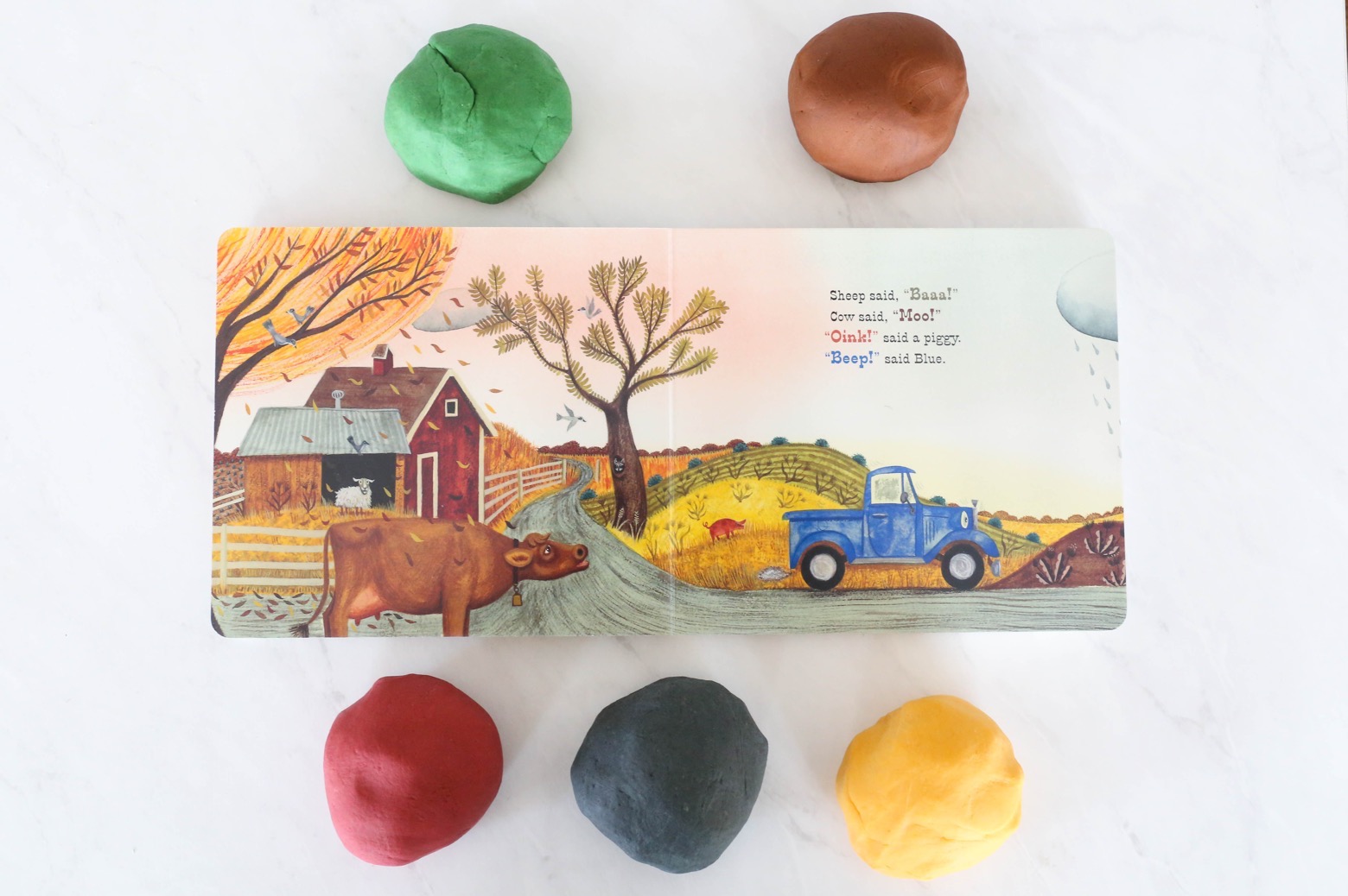 Little Blue Truck Play Dough Kit | Mama.Papa.Bubba.