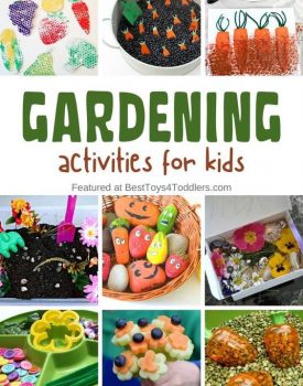 33 ideas for gardening activities for kids - explore garden through play, learning activities, arts and crafts!