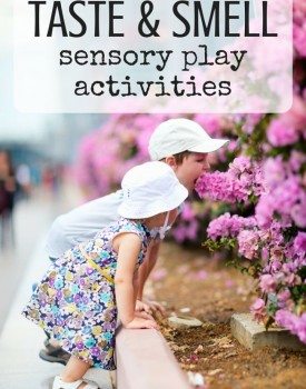 Best Toys 4 Toddlers - Taste and Smell Sensory Play Activity Ideas for Kids to Explore