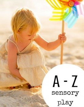 Best Toys 4 Toddlers - A-Z of sensory play - ideas for sensory play for kids through the alphabet