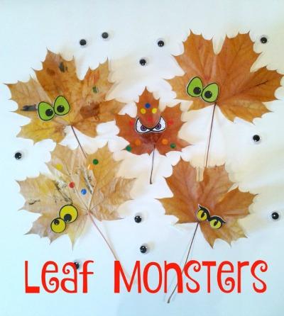 Autumn Leaf Monsters