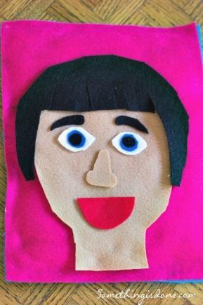 felt board face