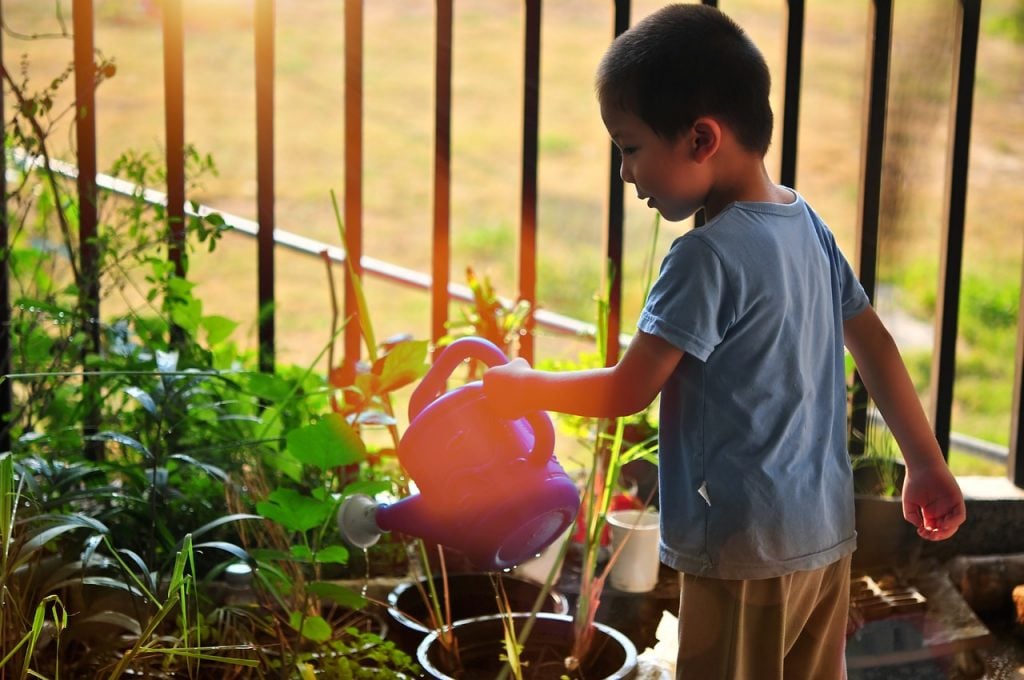outdoor activities for kids - gardening