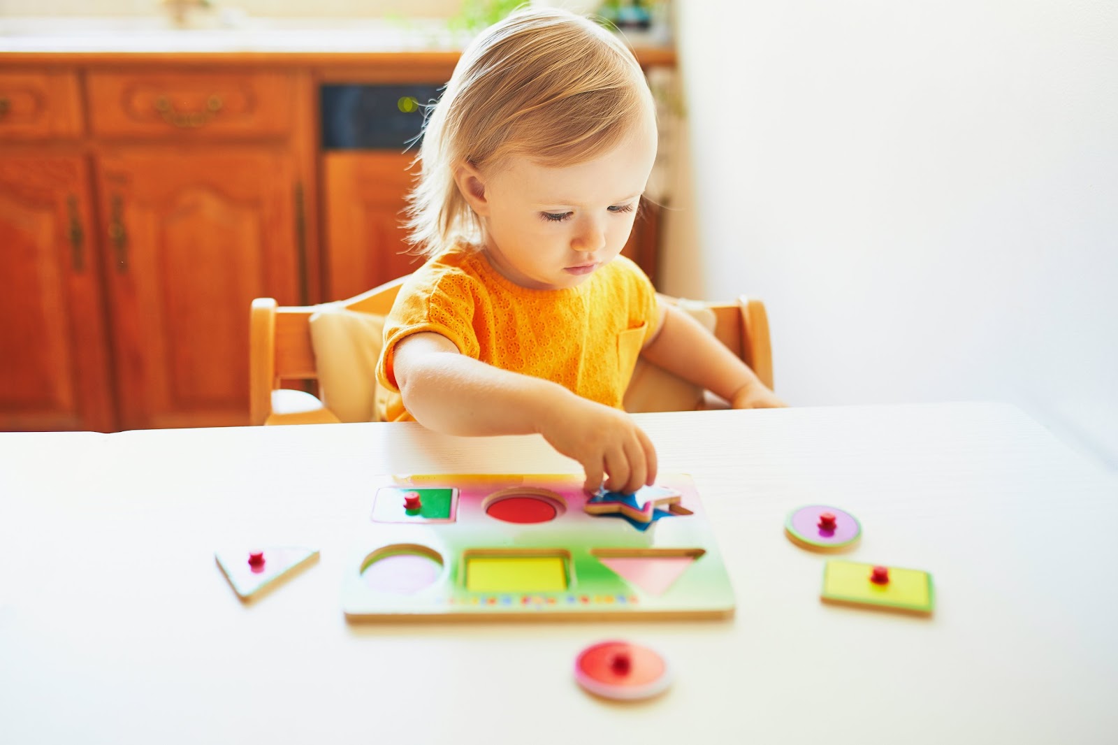 Peg Puzzle - At Home Speech Therapy Activities