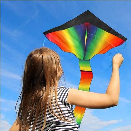 A person holding a kite

Description automatically generated with medium confidence
