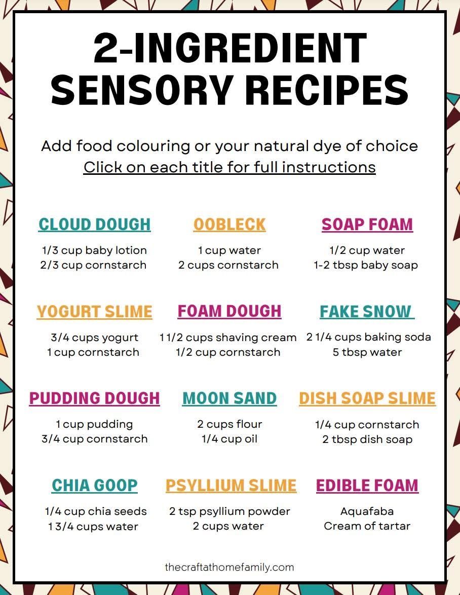 This may contain: the messy play activities list for toddlers to do with their own hands and feet